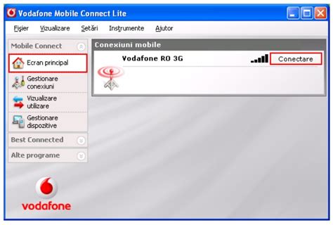 Setari Automate Vodafone