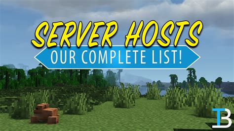 Server Host Minecraft