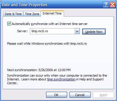 Time Server Romania