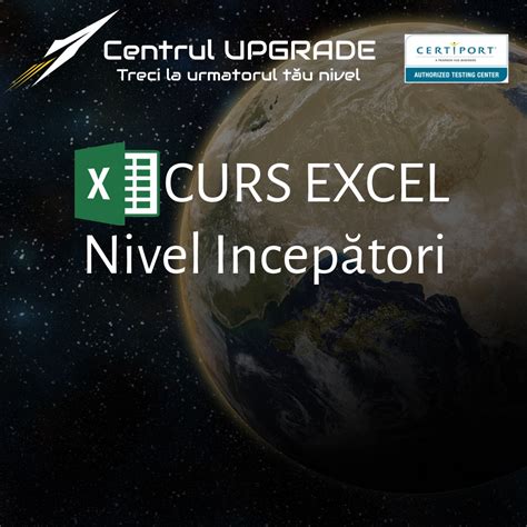 Curs Excel Incepatori Acreditat International