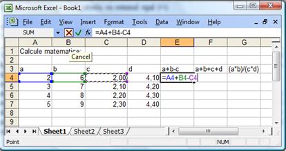 Formula Adunare Excel