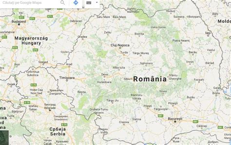 Harta Google Romania